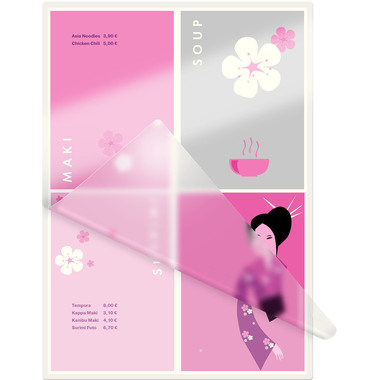 LEITZ Pochettes à plastifier A4 33808 brillant, 125my 100 pcs.