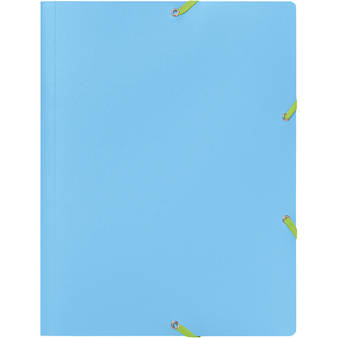 KOLMA Gummizugmappe Doppia A4 11.079.20 blau/grün