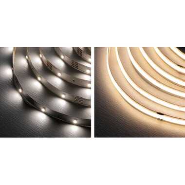 Paulmann LED-Stripe MaxLED 500 Base Set COB, 2700 K, 1.5 m, Silver