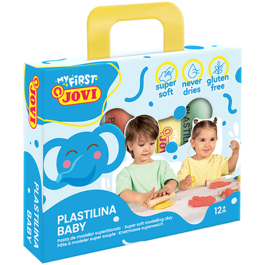 JOVI MY First Baby Knete 4x38g 511003724 Plastilina Baby