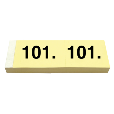 SIMPLEX Blocco guardaroba 101-200 13078 giallo 100 fogli