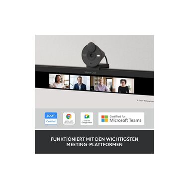 Logitech Webcam Brio 300 Grafite