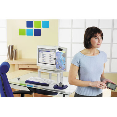 KENSINGTON Schaumstoff-Mousepad 62384 with wirst rest blk