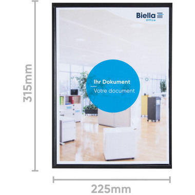 BIELLA Präsentationsmappe Pearl#1 18640102U schwarz