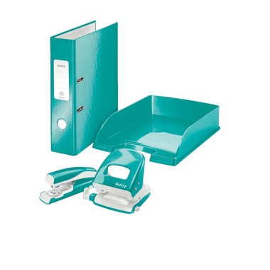 LEITZ Corbeille Courrier WOW A4 52263051 bleu glacier