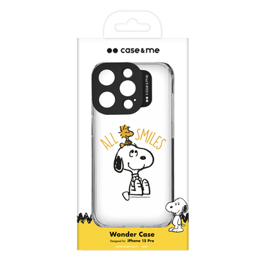 Cover Peanuts rigida per iPhone 15 Pro | case&me
