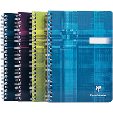 CLAIREFONTAINE Taccuino spirale ass. A5 8536 rigato 50 fogli
