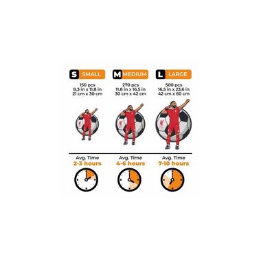 Iconic Puzzle Holz-Puzzle Mohamed Salah New S, 150 Teile