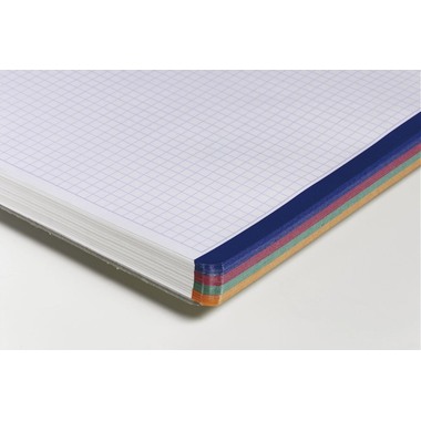 CLAIREFONTAINE Quaderno a spirale Studium A4 8279C ass., quadri, 5mm 80 fogli