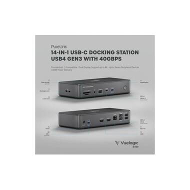PureLink Dockingstation USB-C VL-D200
