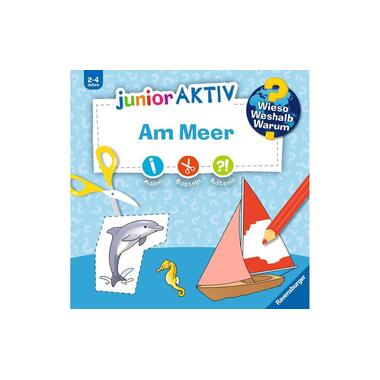 Ravensburger libro per bambini WWW junior ATTIVO: Al mare