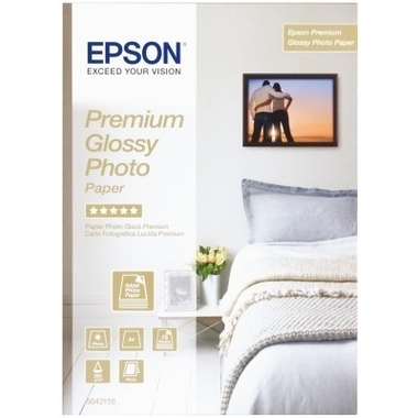 EPSON Premium Glossy Photo A4 S042155 InkJet, 255g 15 Blatt