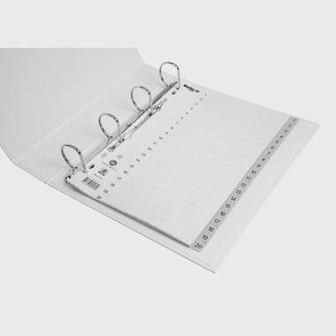 BIELLA Register PP A4 47142000U grau 1-20