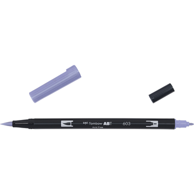 TOMBOW Dual Brush Pen ABT 603 periwinkle