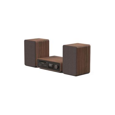 Pure Micro-HiFi System Classic Stereo Black/Walnut