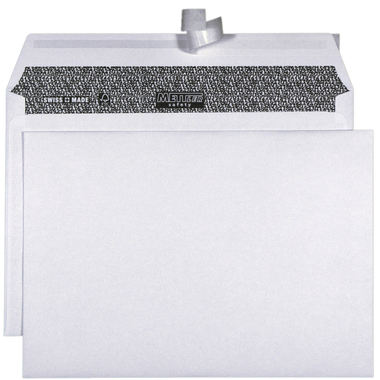 METTLER Enveloppe sans fenêtre C5 8066-SAVETY 100g, ultra blanc 500 pcs.