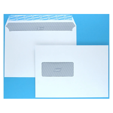 GOESSLER Busta G-Line c/finestra C5 3063 100g, bianco 500 pezzi