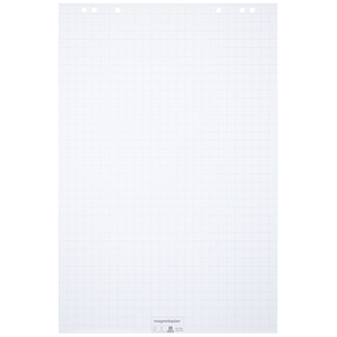 MAGNETOPLAN Flipchart-Block 65x93cm 1227101 flachl. 80g, 5x20 Blatt
