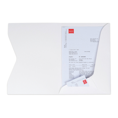ELCO Offertmappe Prestige A4 29450.33 weiss 10 Stück
