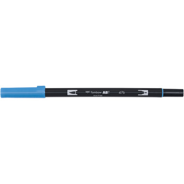 TOMBOW Dual Brush Pen ABT 476 cyan