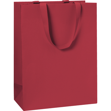 STEWO Sacchetto regalo One Colour 2544784296 rosso scuro 23x13x30 cm