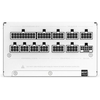 NZXT Netzteil C1200 Gold 1200 W, Weiss