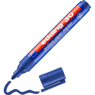 EDDING Permanent Marker 30 30-3 blau