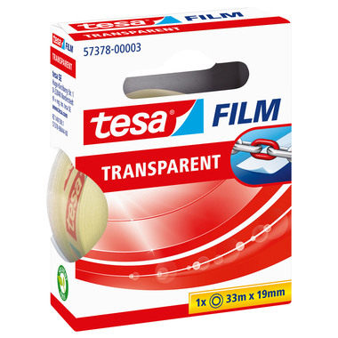 TESA tesafilm 19mmx33m 573780000 Refill transparent