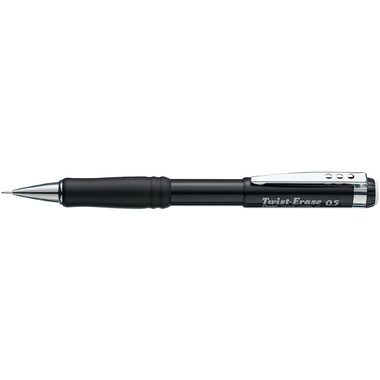 PENTEL Druckbleistift Twist 0,5mm QE515AX schwarz