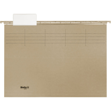 BIELLA Register-Hängemappen-Set A4 27143025U beige 32x25cm 10 Stück
