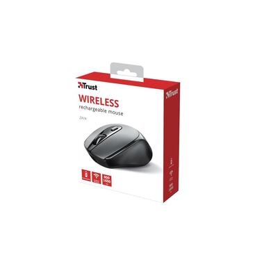Trust Mouse Zaya Rechargeable Black