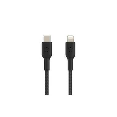 Belkin USB-Ladekabel Braided Boost Charge USB-C - Lightning 2 m