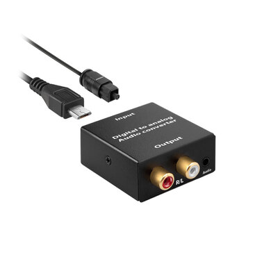 Convertisseur audio Toslink vers RCA vers jack | Ekon