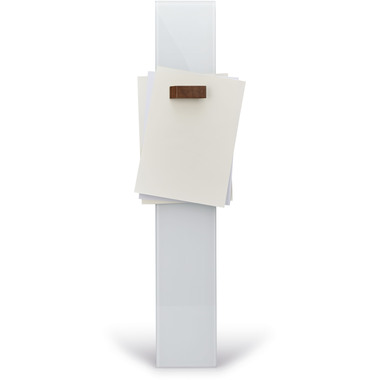 MAGNETOPLAN Design Magnet 4 Stück 1665251 Wood Series,Walnuss 60x20x13mm