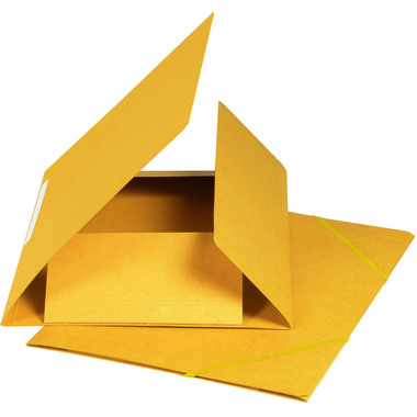 BIELLA Dossier ferm. Élastique A4 17840020U jaune, 590gm2 220 flls.