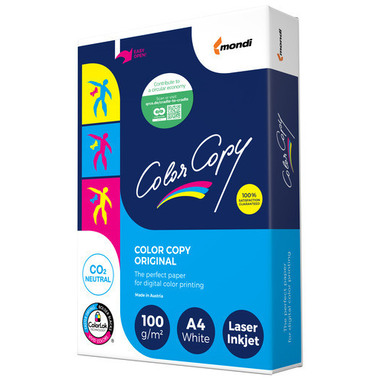 MONDI Color Copy Paper A3 88118371 250g, weiss 125 Blatt