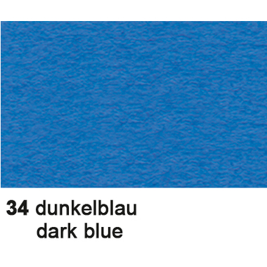 URSUS Carton photo A4 3764634 300g, bleu foncé 100 feuilles