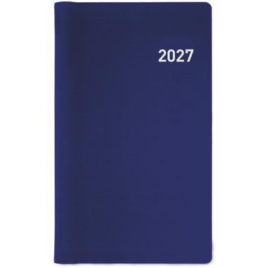 BIELLA TA Bruxelles Wire-O 2027 858773050027U 1W/2S blau ML 8.5x15.3cm