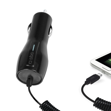 Caricabatterie per auto Micro-USB 2.100 mAh
