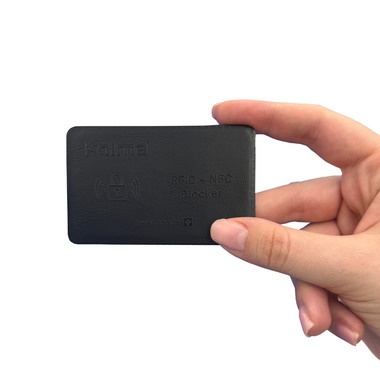KOLMA Carta di blocco RFID 09.148.06 black 85x55mm