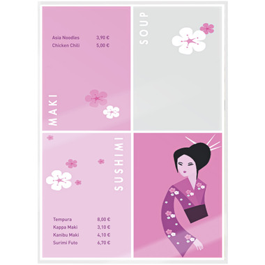 LEITZ Pochettes à plastifier A4 74840000 brillant, 250my 100 pcs.