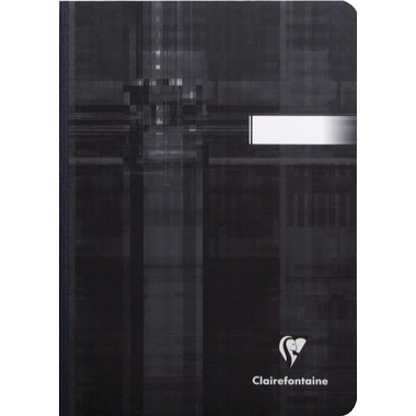 CLAIREFONTAINE Dos Toile Cahier A5 69546 ligné 96 feuilles