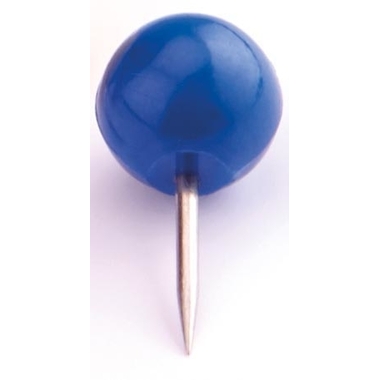 MAGNETOPLAN Aiguilles Pinboard 111165103 bleu, 6x17mm 100 pcs.