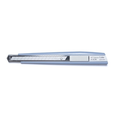NT Cutter 9mm A-301RP con auto-lock, viola
