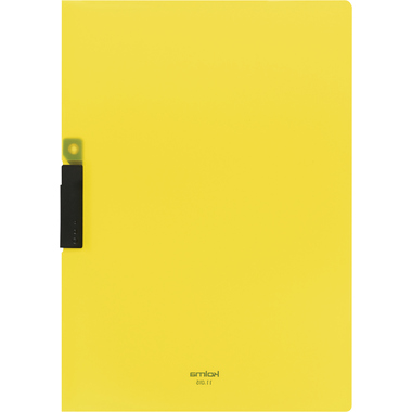 KOLMA Cartellina con clip A4 11.015.11 giallo 25 fogli
