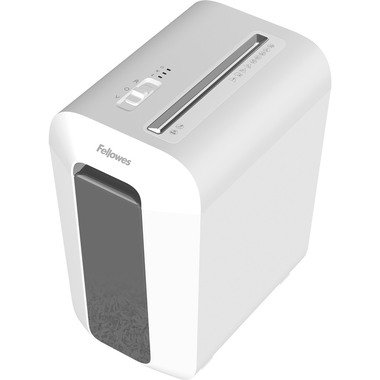 FELLOWES Aktenvernichter Powershred 100110076 LX65, P-4, 22Lt, weiss