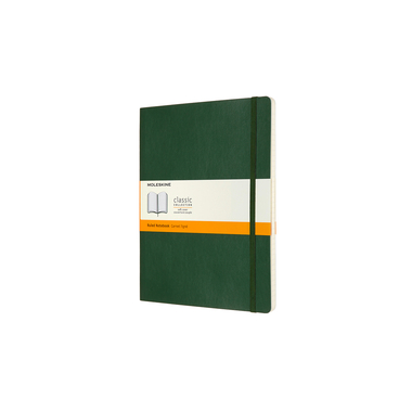 MOLESKINE Taccuino XL SC 25x19cm 600059 rigato, verde, 192 pagine