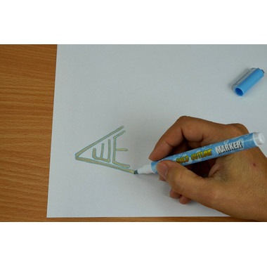 WEDO Marker Gold + Outliner 1-2mm 252700699 Set 6 Stück