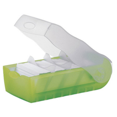 HAN Karteibox Croco A8 998-603 grün 9.7x6.7x19.1cm