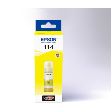 EPSON Flacone d'inch. 114 yellow T07B440 EcoTank ET-8500 6200 pagine